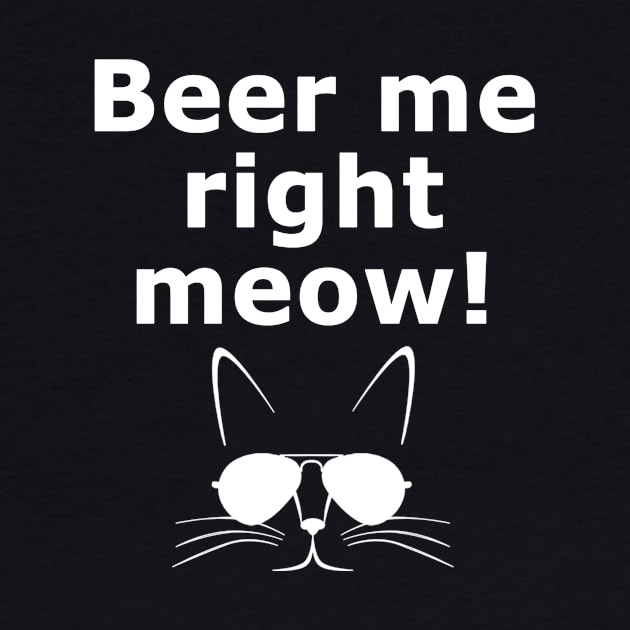 Beer me right meow! by plafontaine